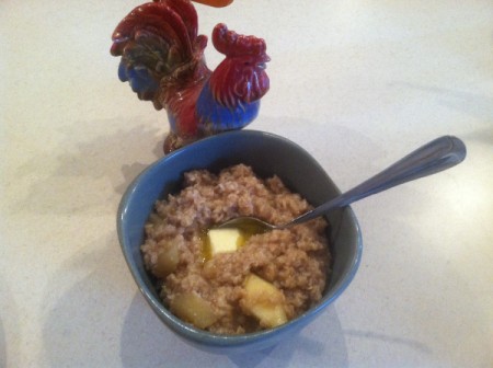 Apple Cinnamon Oatmeal