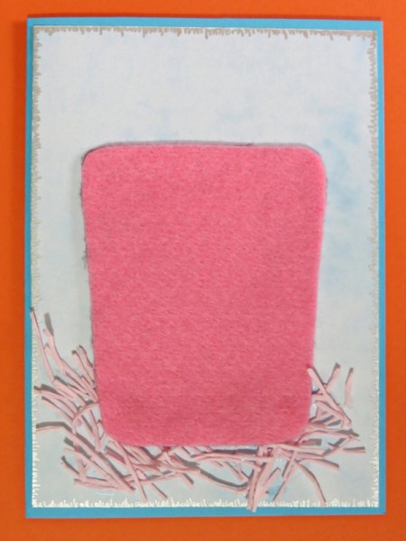 pink  felt package added