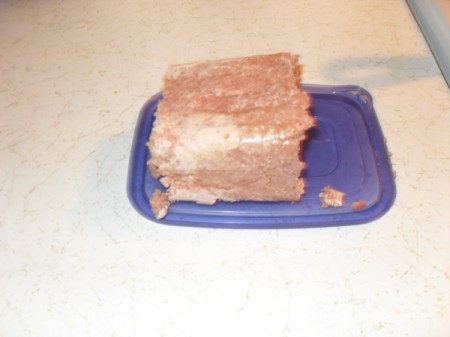 Cutting Canned Corned Beef