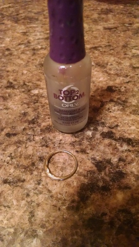 Use Clear Nail Polish To Seal Costume Jewelry