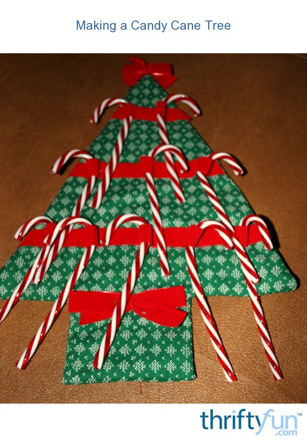 Candy Cane Tree | ThriftyFun