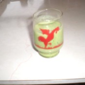 glass of veggie juice
