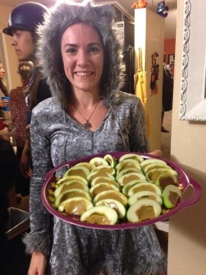 Caramel Apple Jello Shots