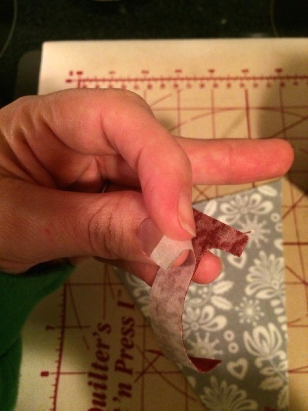 remove backing on number