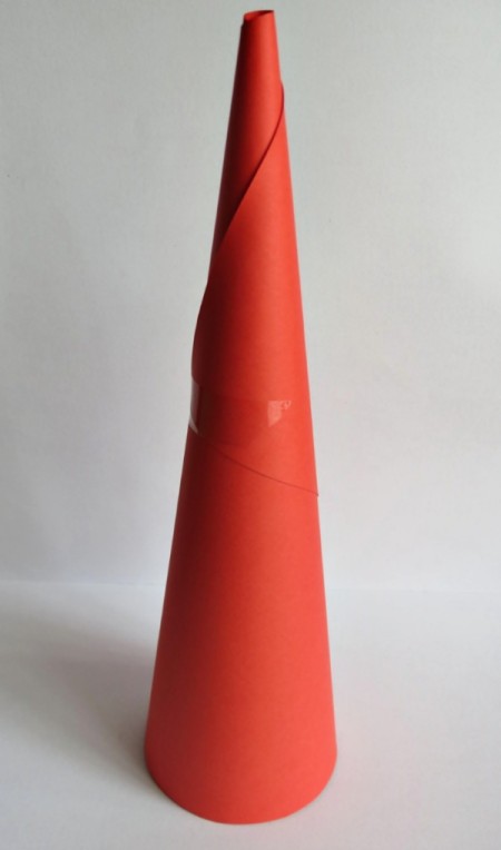 finished cone
