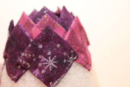 side view of first three rounds