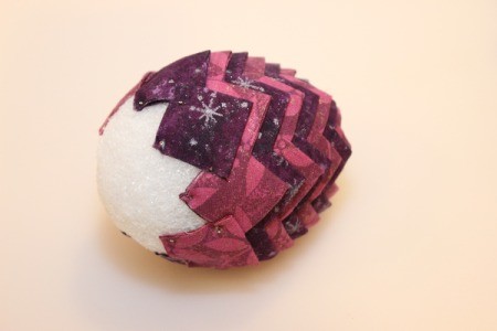 Fabric Pinecone Decorations