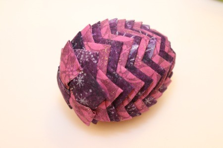 Fabric Pinecone Decorations