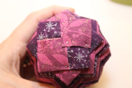 Fabric Pinecone Decorations