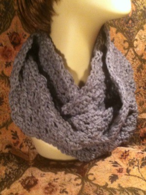 finished cowl on mannequin