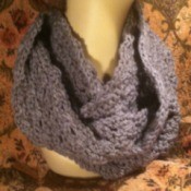 finished cowl on mannequin