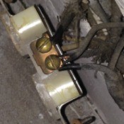 outlet pulled out from wall