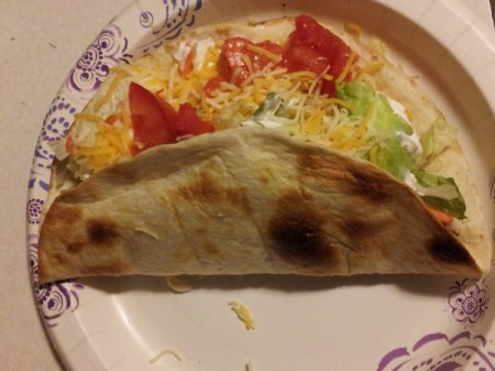 Preparing Soft Taco Shells in the Toaster