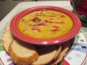 Cheeseburger Soup