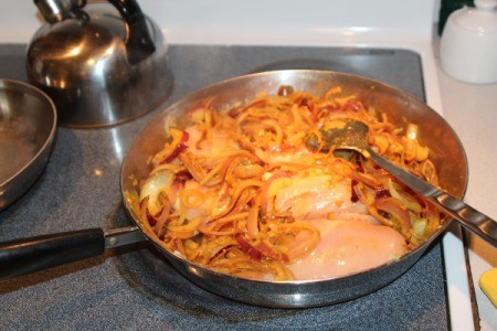 Curry Chicken and Cabbage