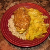 Curry Chicken and Cabbage