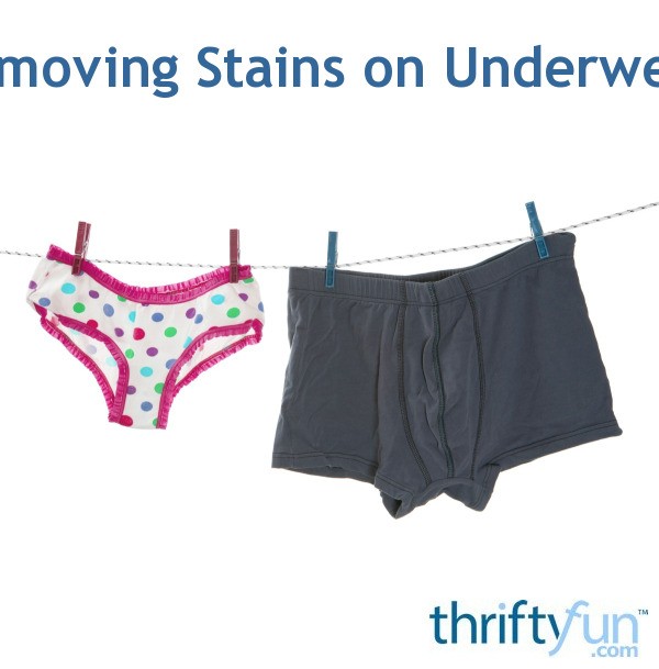 underwear stains removing