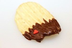 Chocolate Dipped Potato Chips