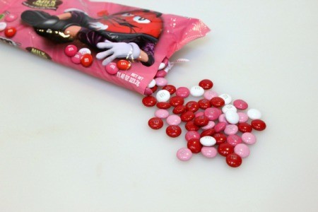valentines M & M candy