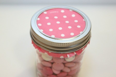 Making an Ombre M&Ms Candy Jar | ThriftyFun