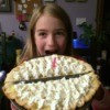 birthday girl with pie 1