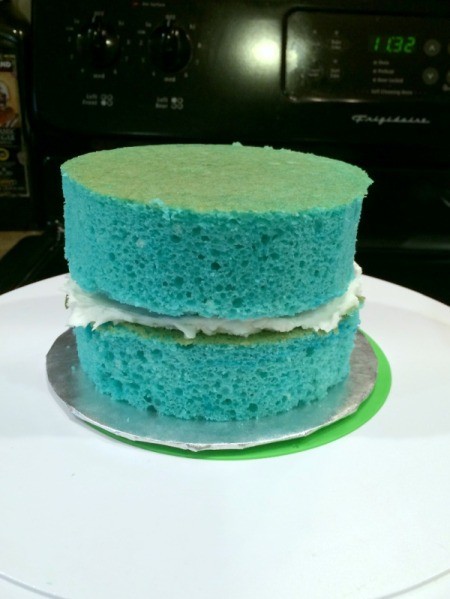 fill and layer cake