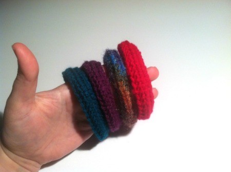 holding the four bangles