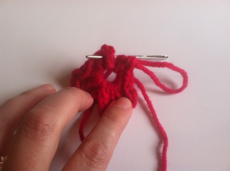 joining with slip stitch