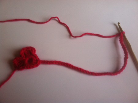 finishing desired length of bookmark