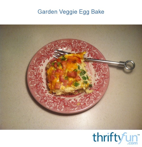 Garden Veggie Egg Bake ThriftyFun