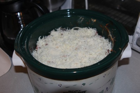 Crockpot Vegetarian Lasagna