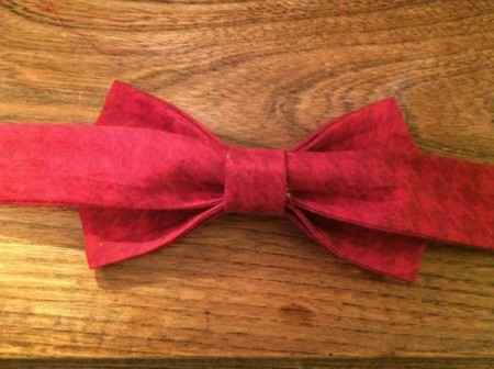 insert strap into center