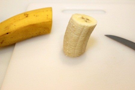 cut bananas