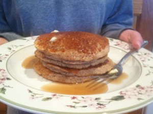 Healthy Whole Wheat Pancakes