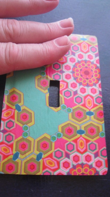 attaching paper to cover