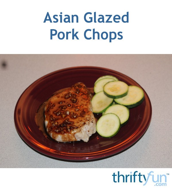 Asian Glazed Pork Chop Recipe | ThriftyFun