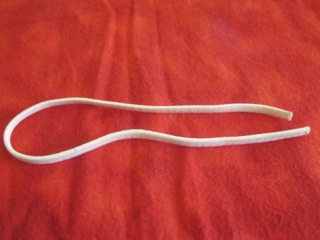 elastic band cut