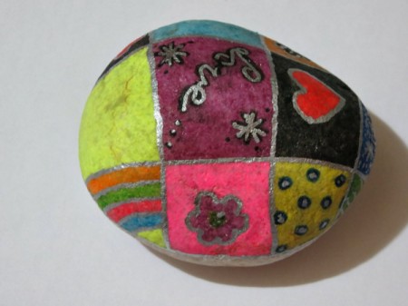 silver pen to add other detail