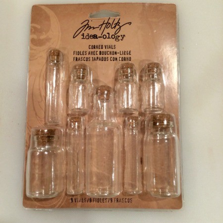 tiny glass bottles