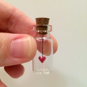 Tiny Heart in a Bottle