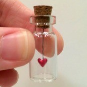 Tiny Heart in a Bottle