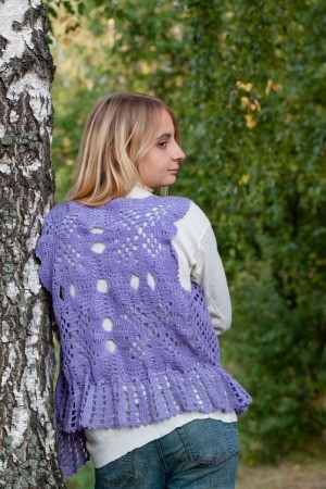 Crocheted Vest