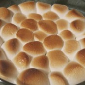 S'mores Dip - Golden brown out of the oven.