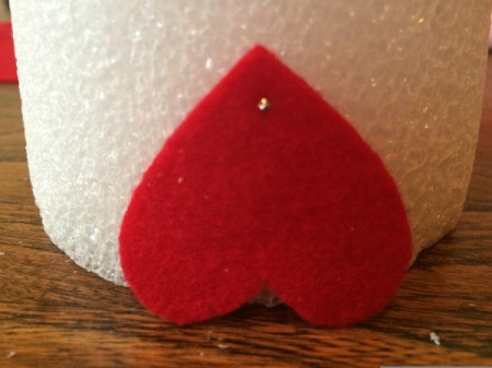 attach heart to cone 1