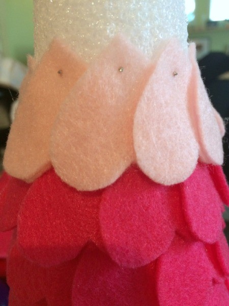 attach heart to cone 6