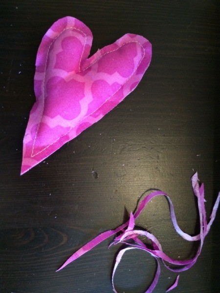 trim off excess fabric 2