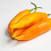 A yellow pepper for cooking.