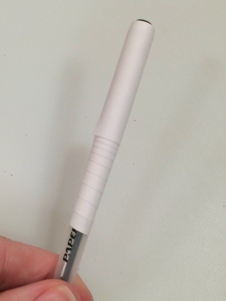 wrap paper around pen 2