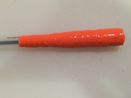 wrap duct tape onto pen 3