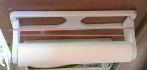 Rubber Band To Tighten Paper Towel Holder